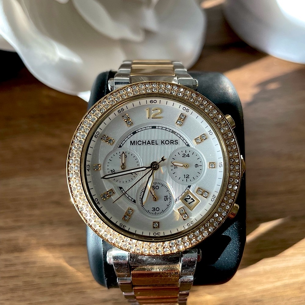 Michael Kors Ladies Two-tone Watch